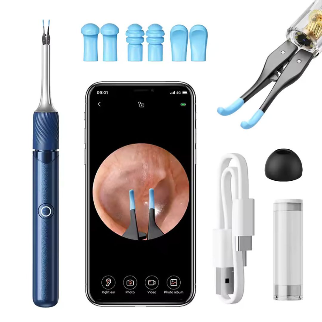 Smart Wireless Ear Cleaner with Camera (Android/iOS)