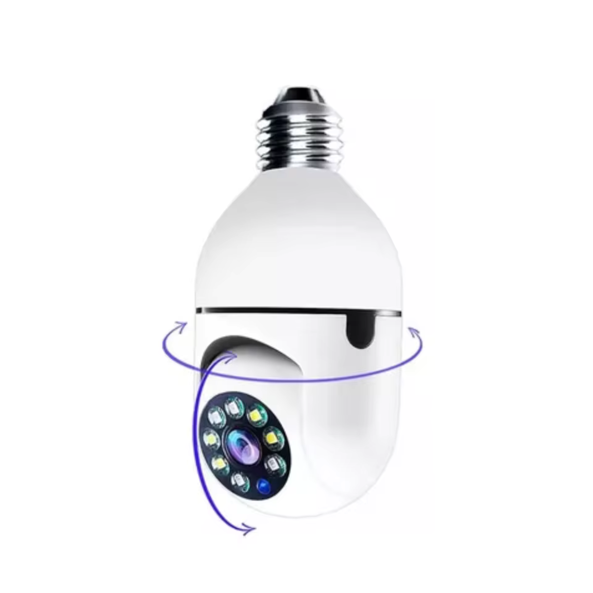 360° Smart Wi-Fi Security Bulb Camera