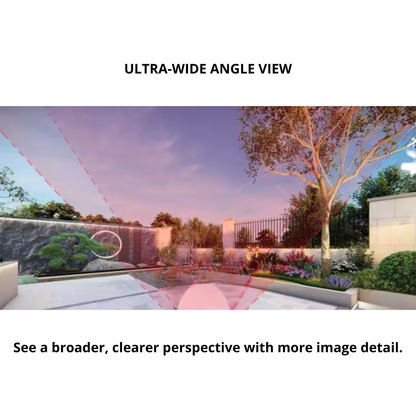 360° Smart Wi-Fi Security Bulb Camera